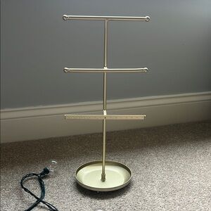 Gold Jewelry Stand